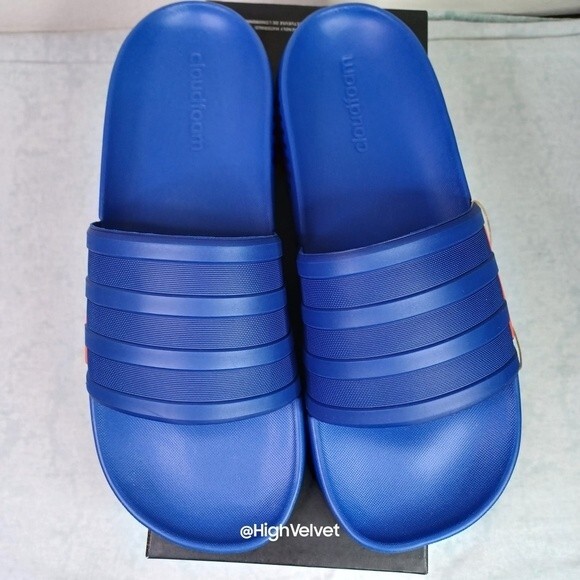 Adidas Racer TR Pool Slides sz M 10 / W 11 - Picture 3 of 8